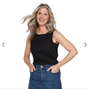 Women's Scallop cut Tank